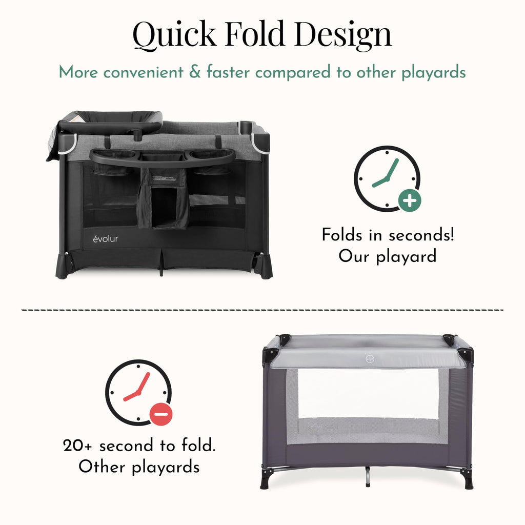 Portable Playard with Bassinet & Changing Table T740