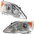 Headlight Left Right Clear Lens Y5754