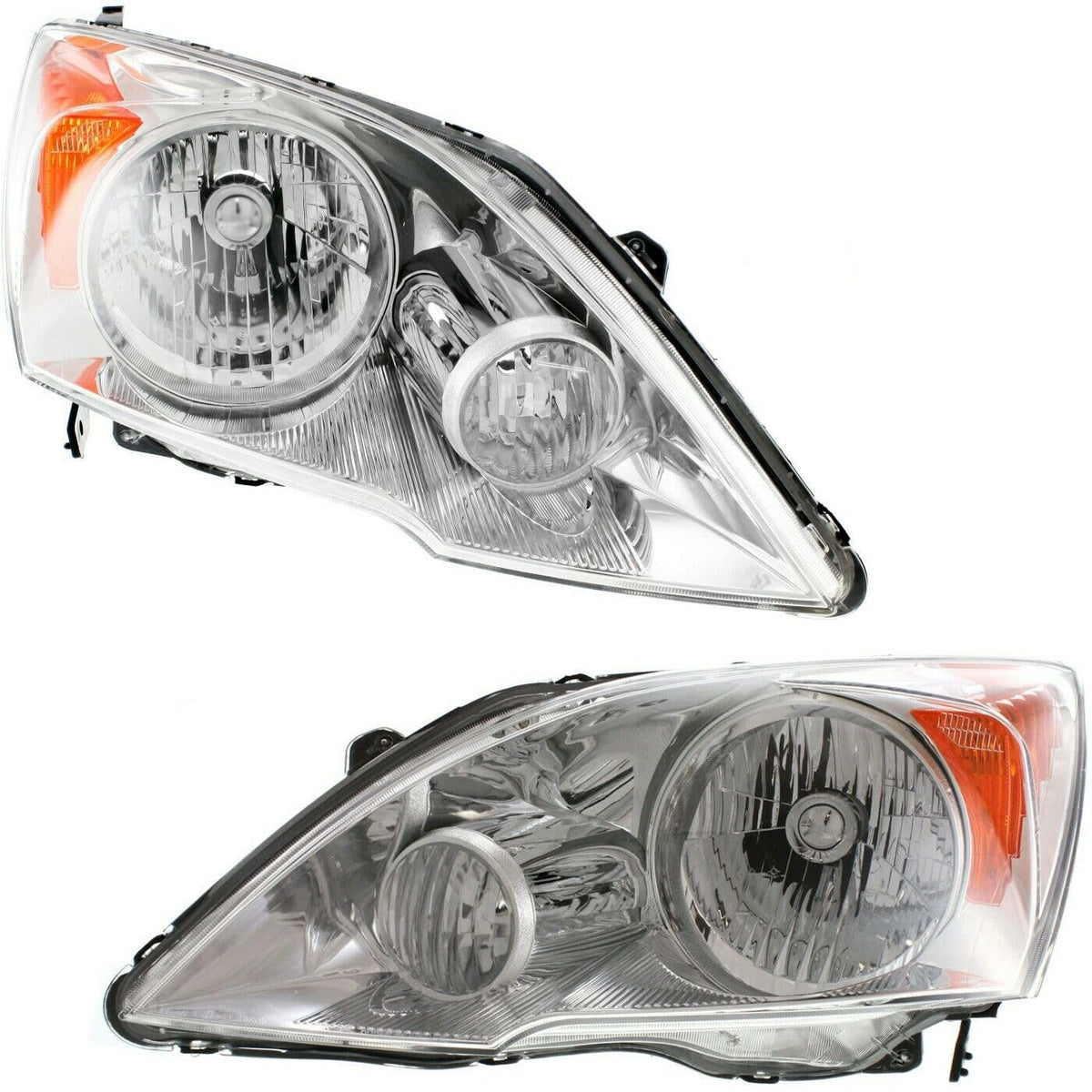 Headlight Left Right Clear Lens Y5754