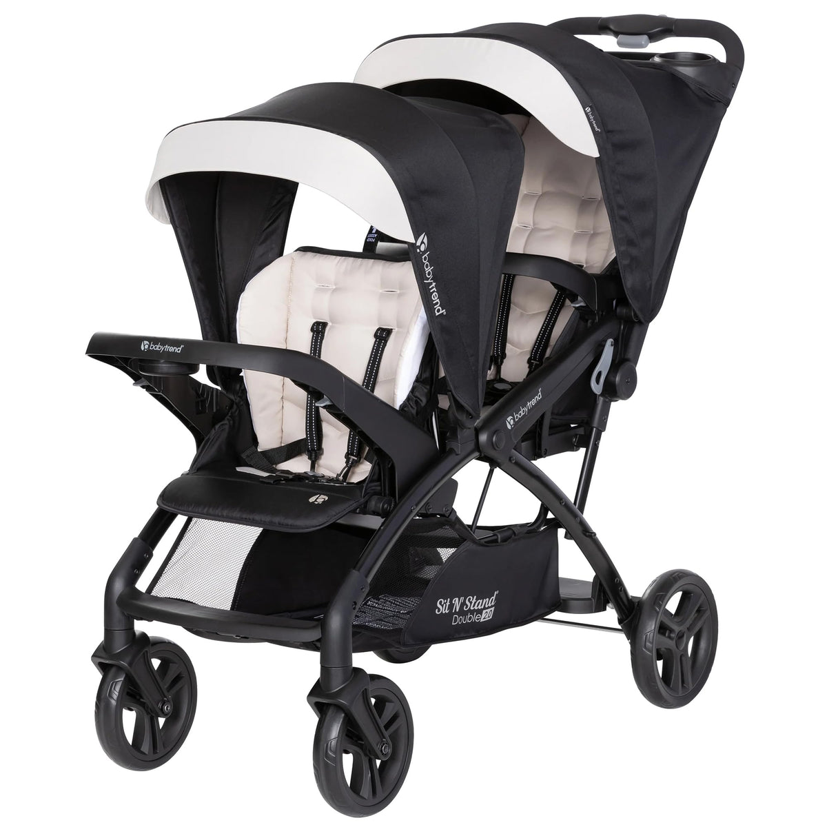 Double Stroller & 2 Car Seats A660775