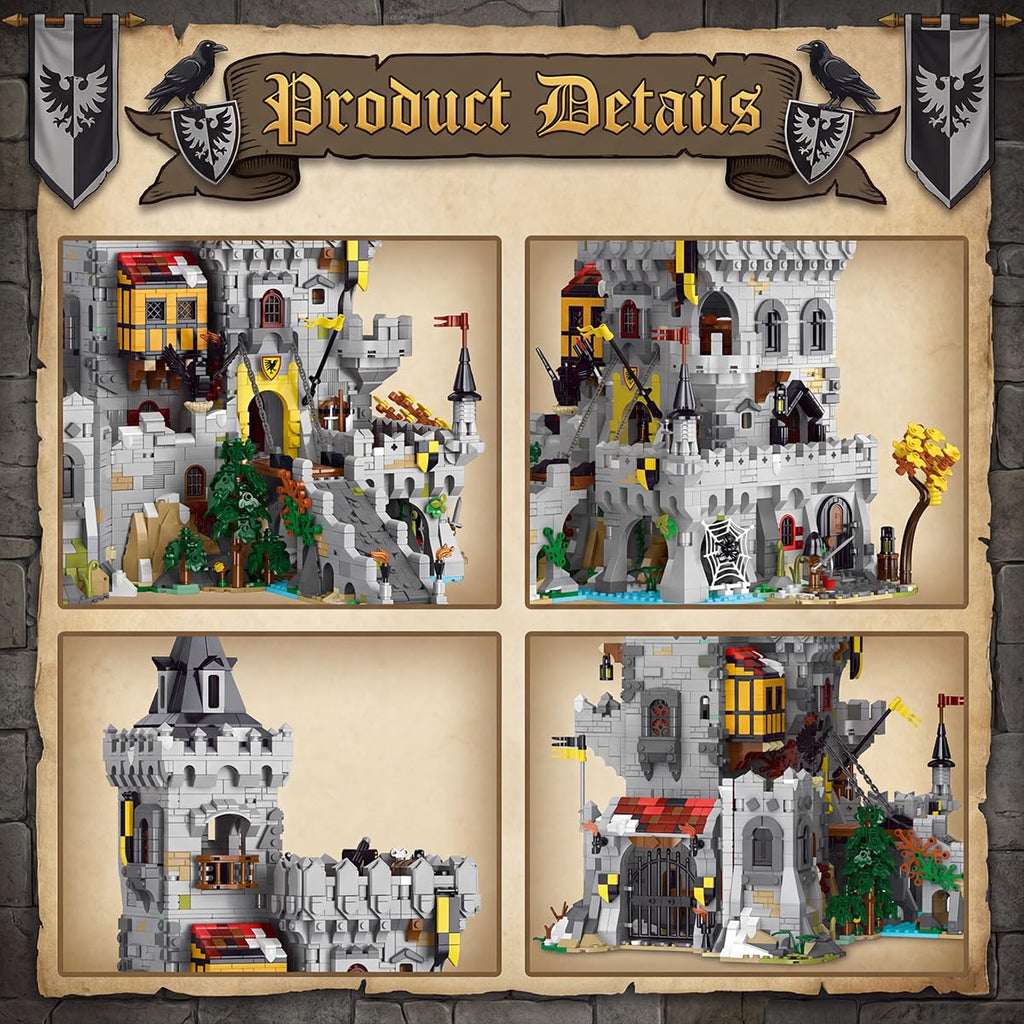 Medieval Castle Building 4961 Pcs R126