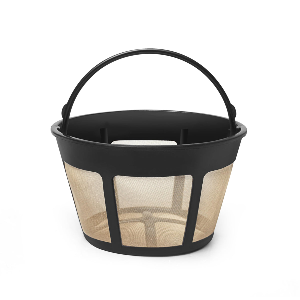 8-12 Cup Reusable Coffee Filter Basket with Mesh Bottom C808484