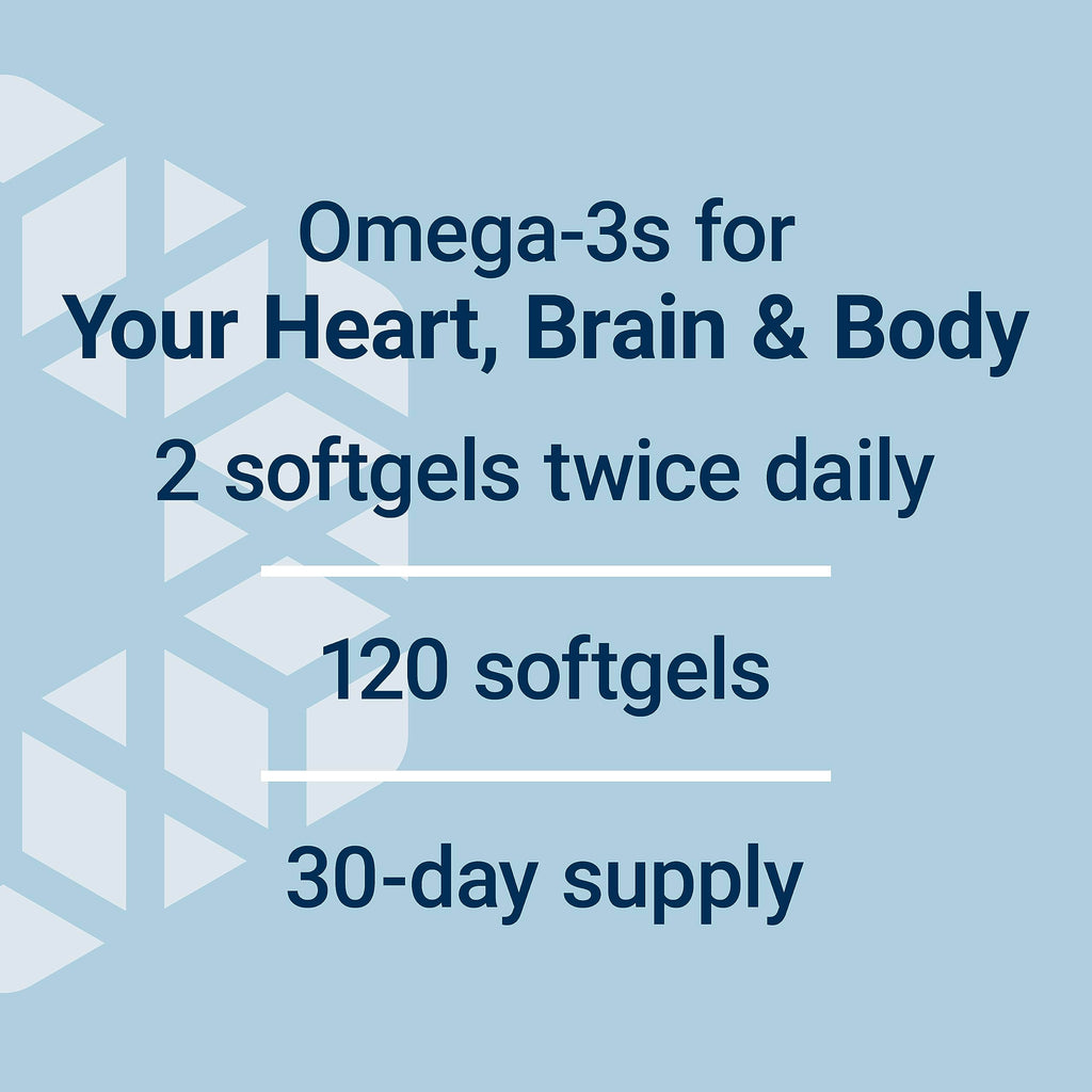 Omega-3 Fish Oil 120 Softgels O677