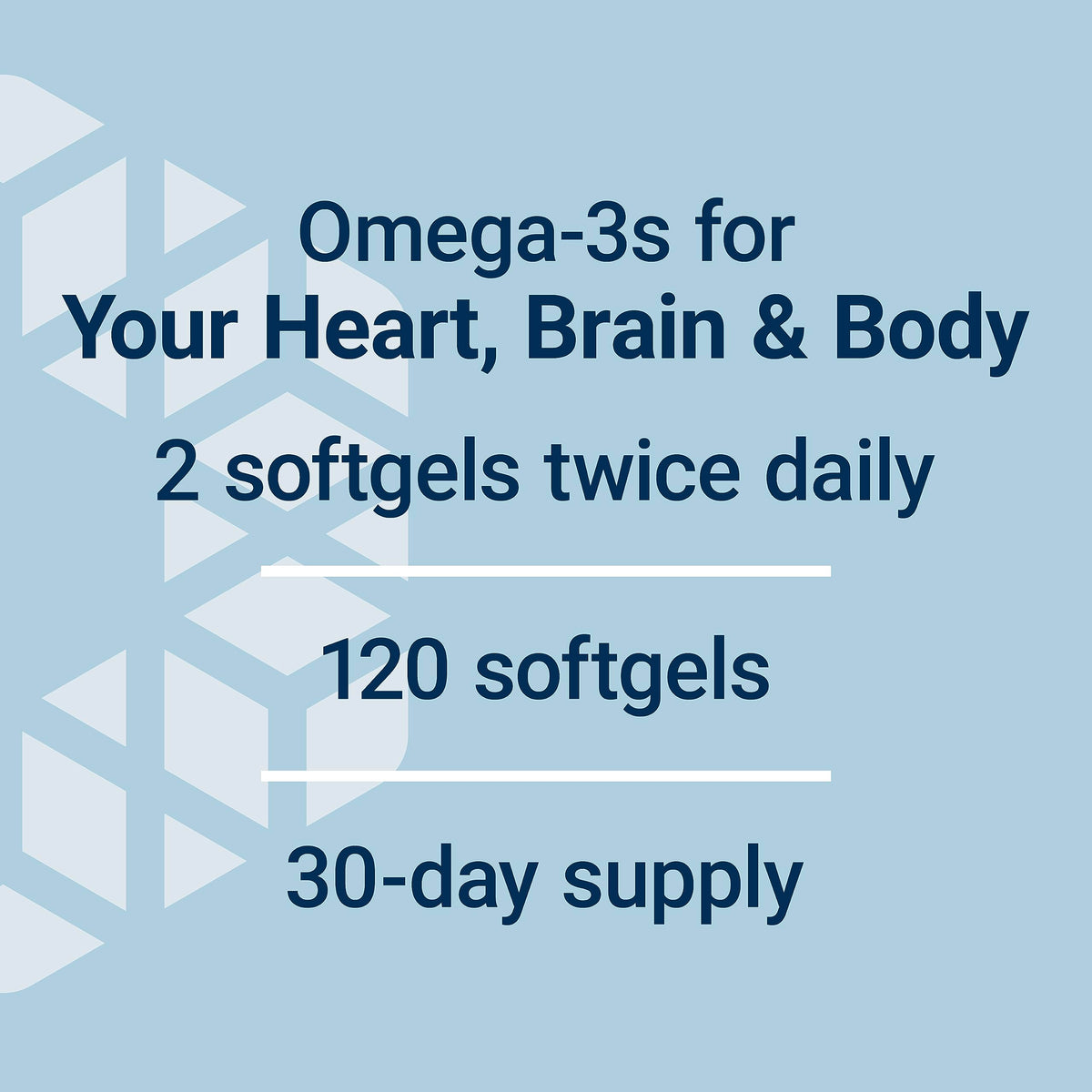Omega-3 Fish Oil 120 Softgels O677