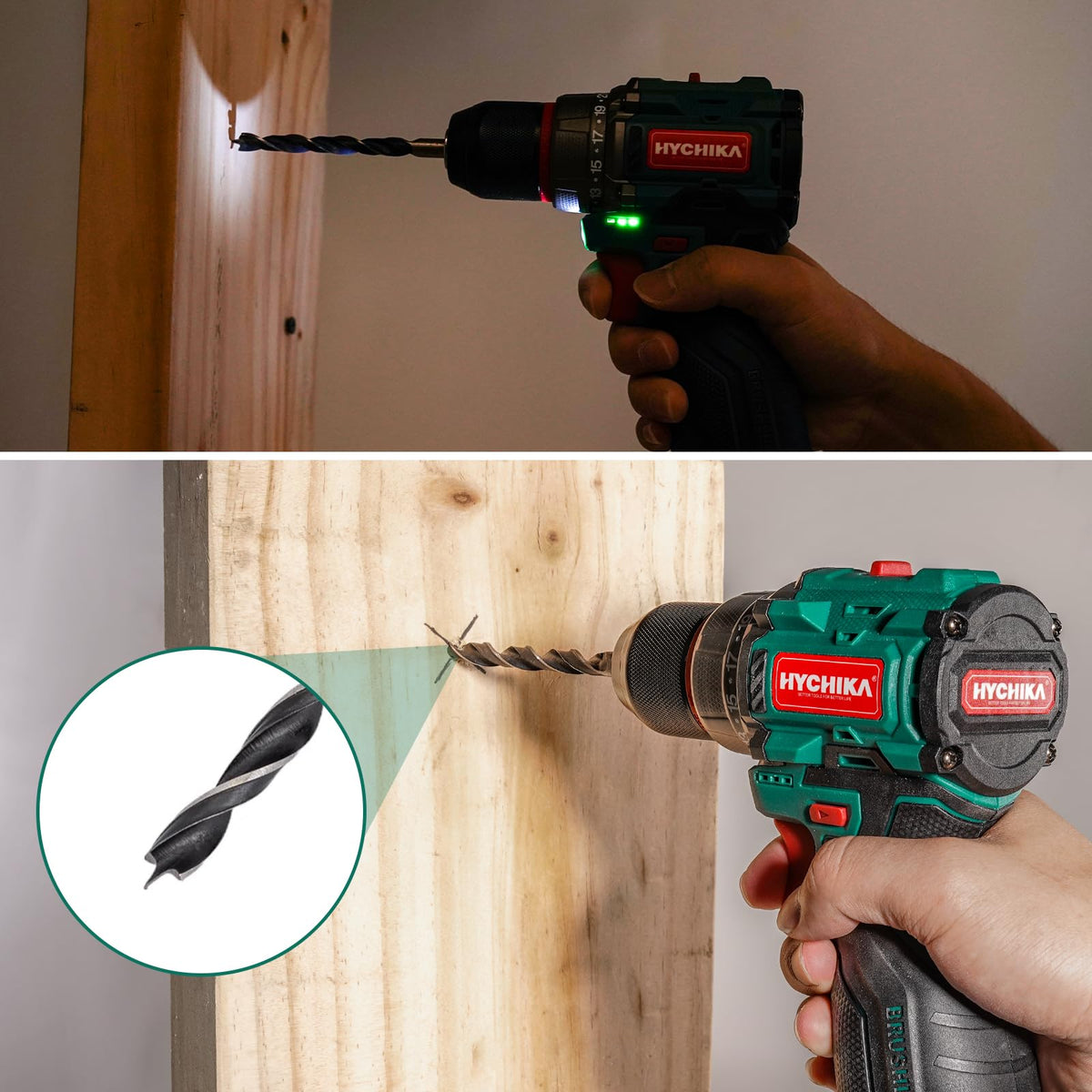 16.8V Cordless Brushless Compact Drill T5697
