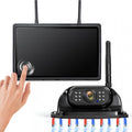 7" Wireless Backup Camera System with DVR Split Screen Monitor D7654