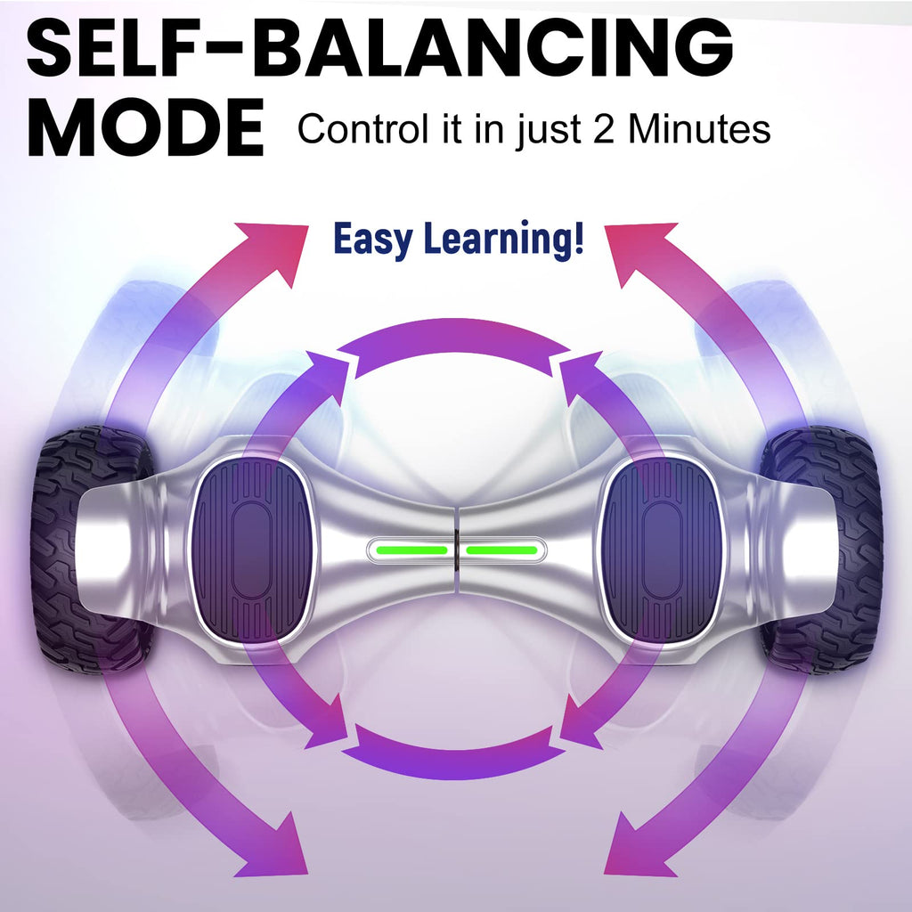 8.5" Off Road Self Balancing Scooter with 700W Motor P966