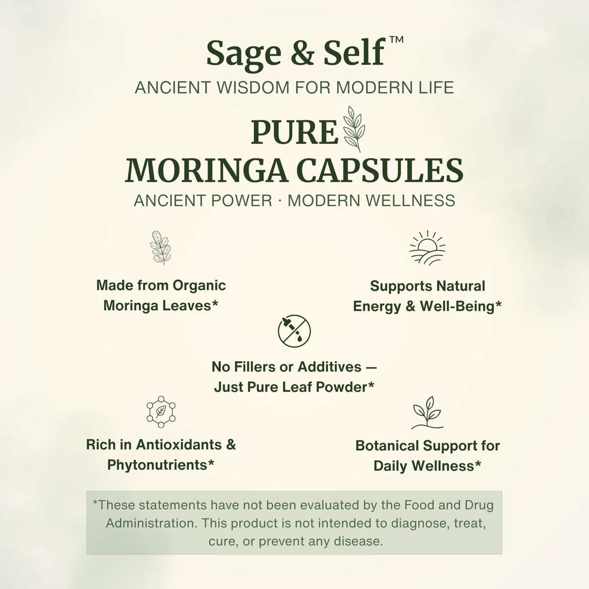 Moringa Capsules 60 Capsules A869910