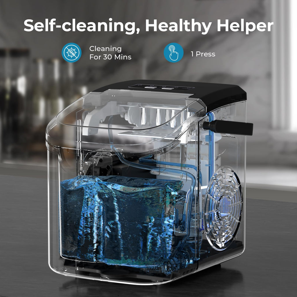 Countertop Ice Maker Machine 26Lbs/Day Q614