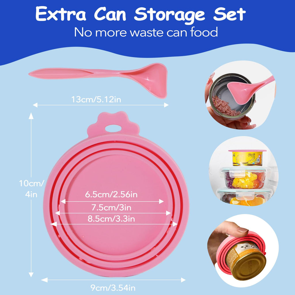 2-3 lb Airtight Dog Food Storage Container with Measuring Cup and Scoop P185