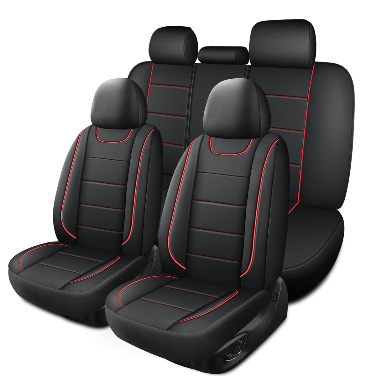 Waterproof Faux Leather Car Seat Cover M209175