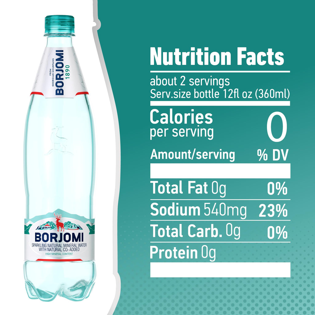 Sparkling Mineral Water 25.3 oz 6 Pack R821