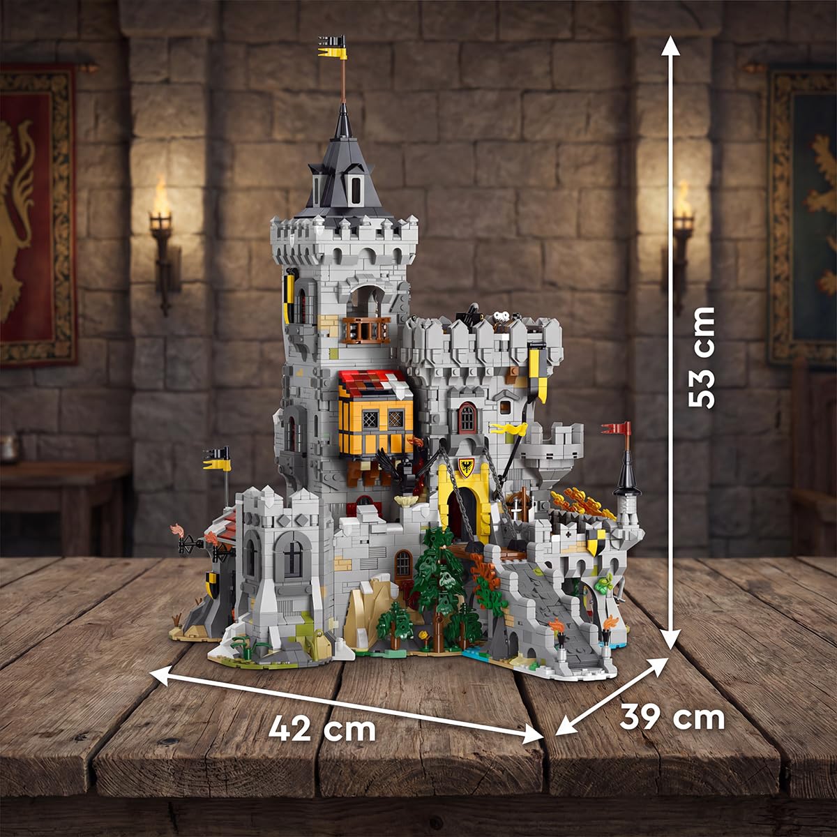 Medieval Castle Building 4961 Pcs R126