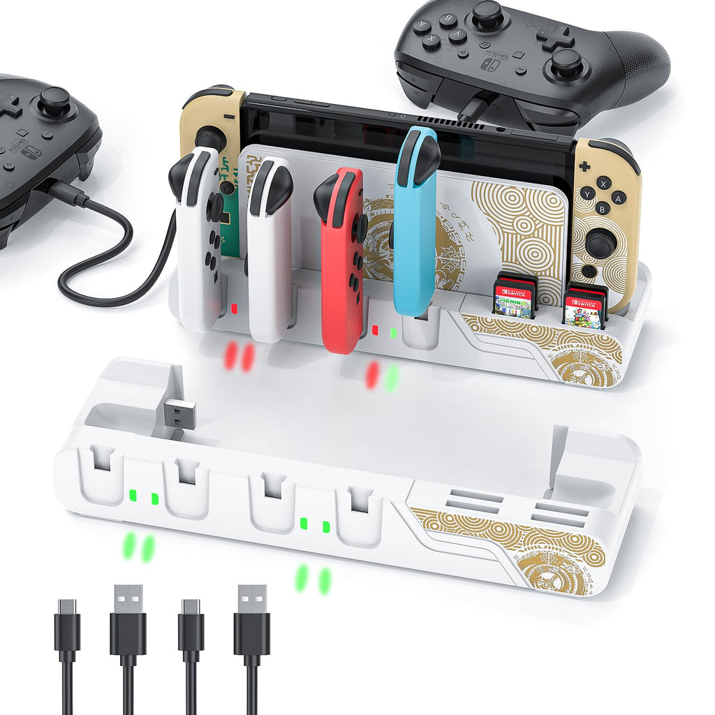 Switch Controller Charging Dock for 6 Joycons V70218