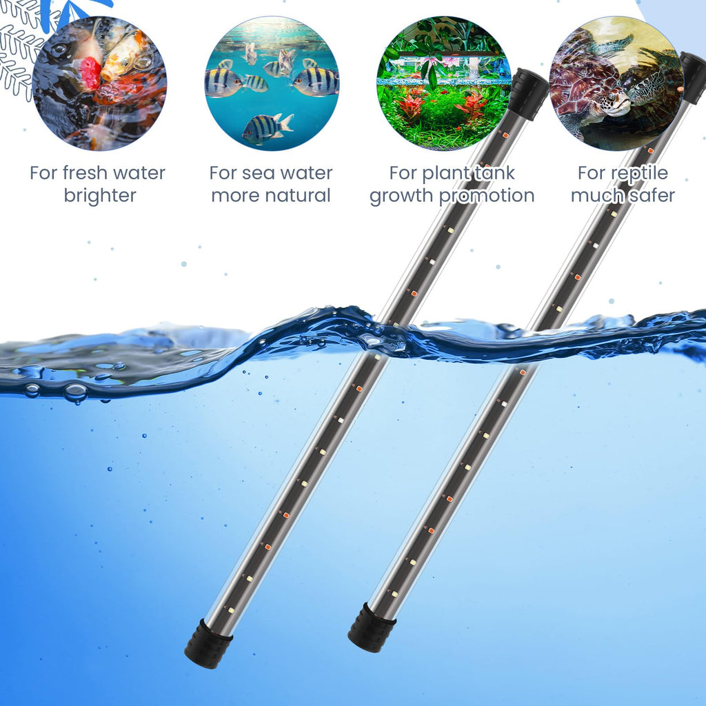 Aquarium Lid with LED Light 29 x 11.38 x 0.12 Inch S29154