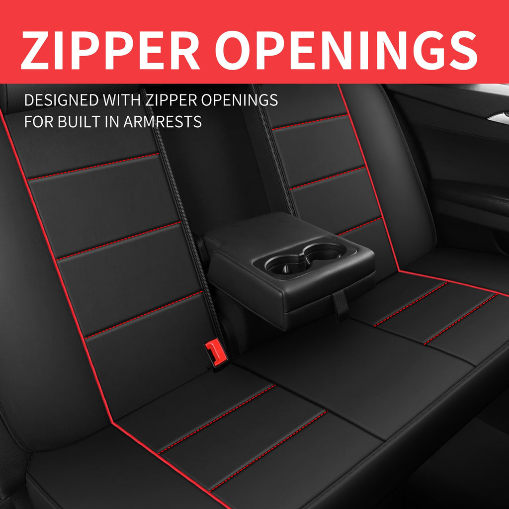 Waterproof Faux Leather Car Seat Cover M209175