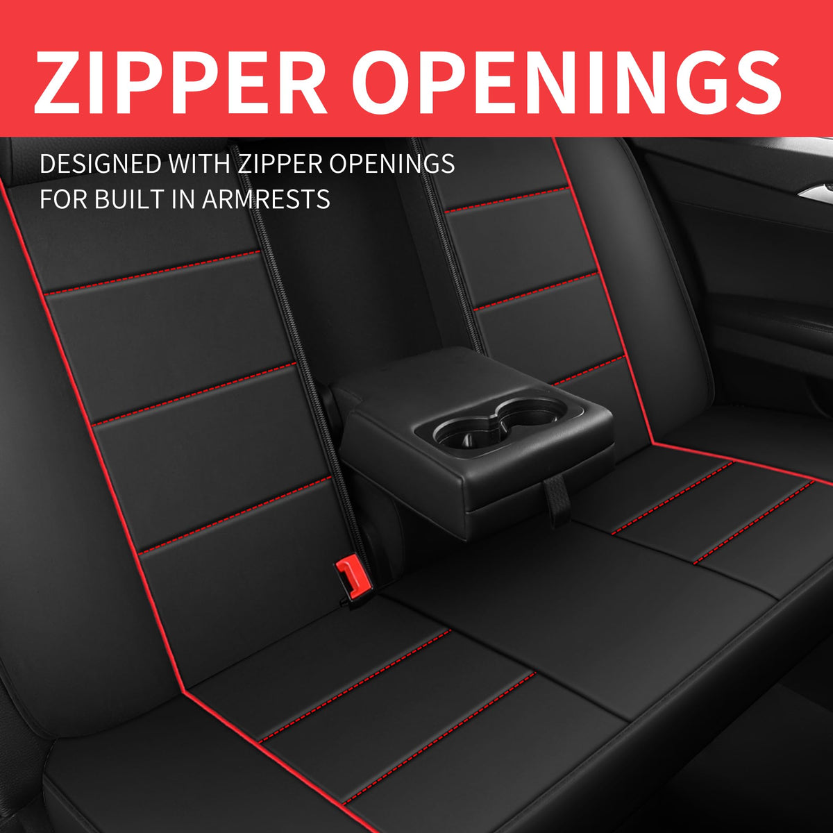 Waterproof Faux Leather Car Seat Cover M209175