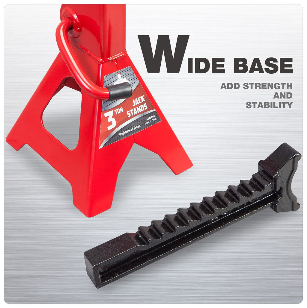 3 Ton Low Profile Aluminum and Steel Car Jack with Jack Stand A160776