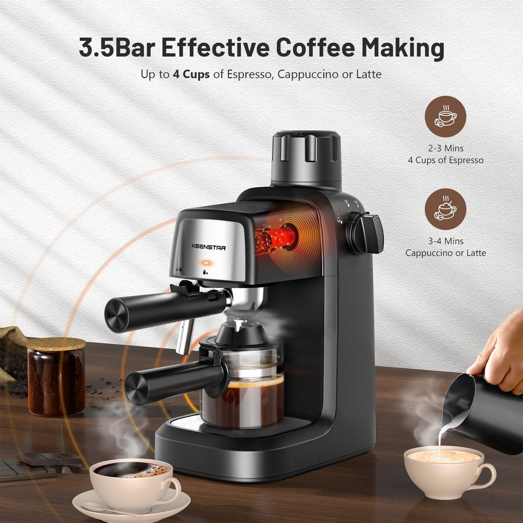 800W Compact Espresso Machine L1338