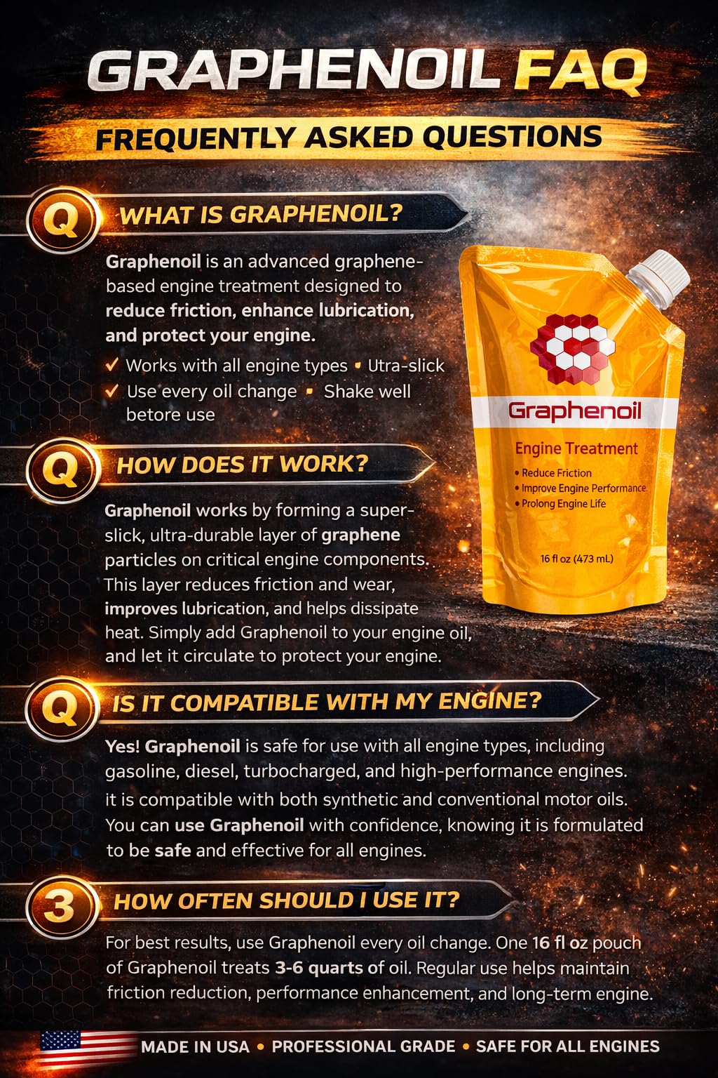 Graphene Engine Treatment 16 oz G6349