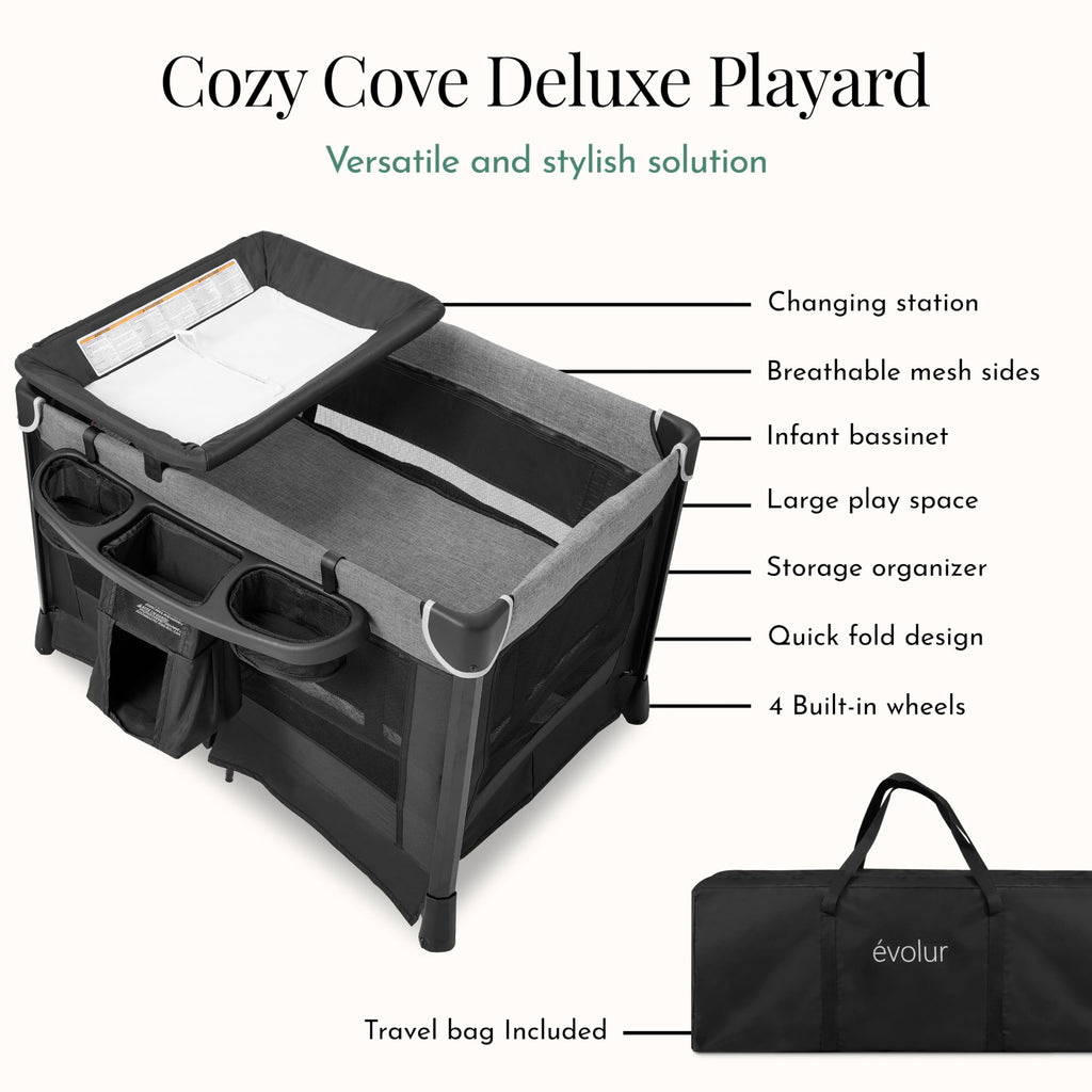 Portable Playard with Bassinet & Changing Table T740