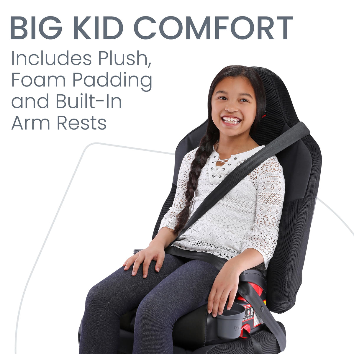 2-Stage Belt-Positioning Booster Car Seat H313