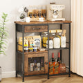 Coffee Bar Cabinet with Drawers R534048