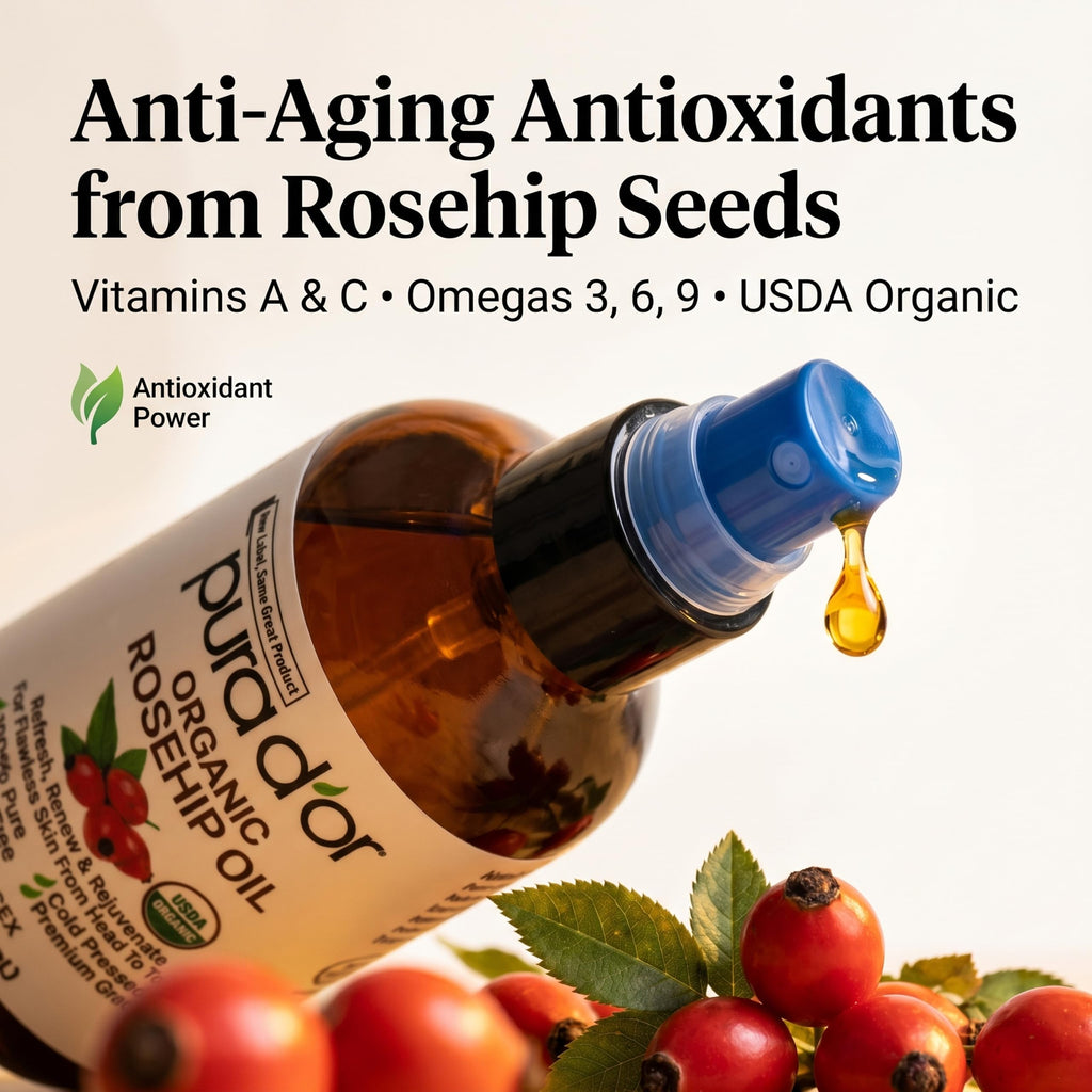 Organic Rosehip Seed Oil 4 oz W505110