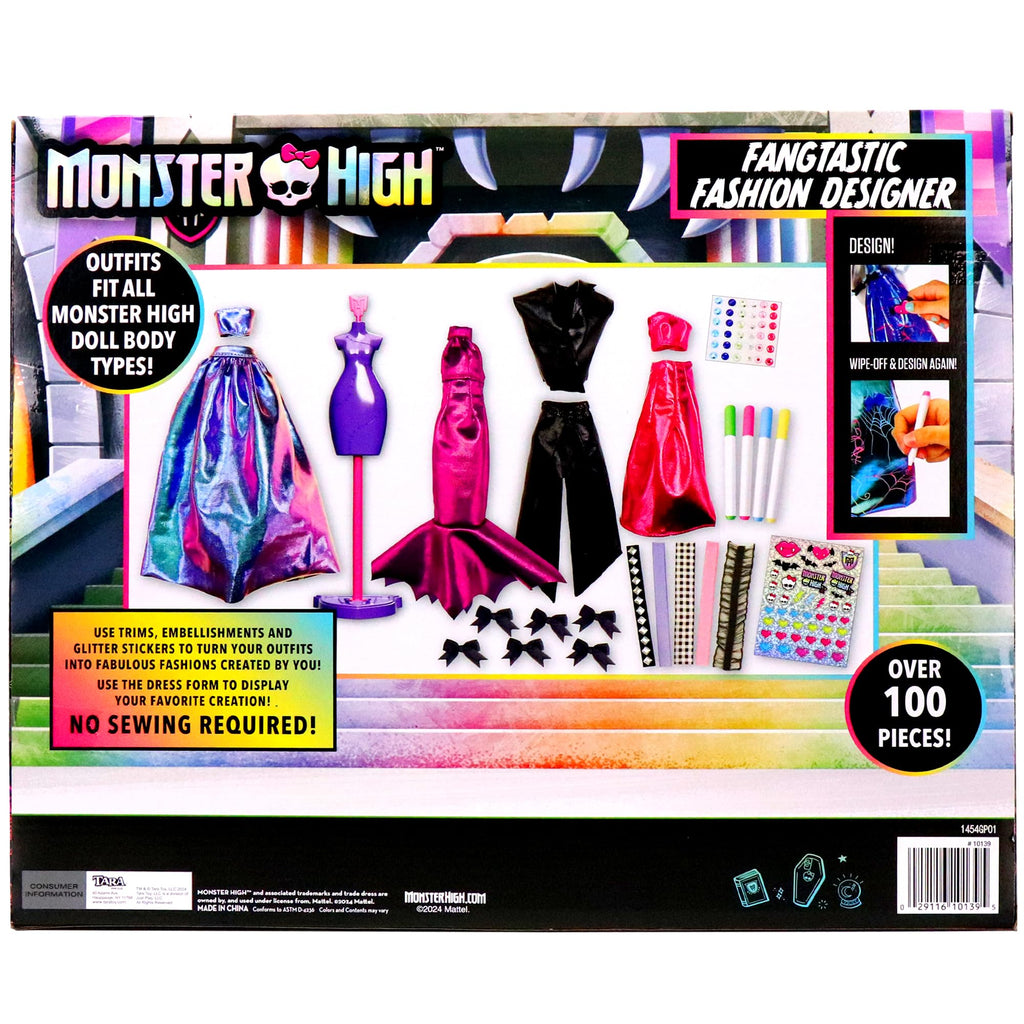 DIY Doll Clothing Craft Kit with Fabric & Sketchbook J56072