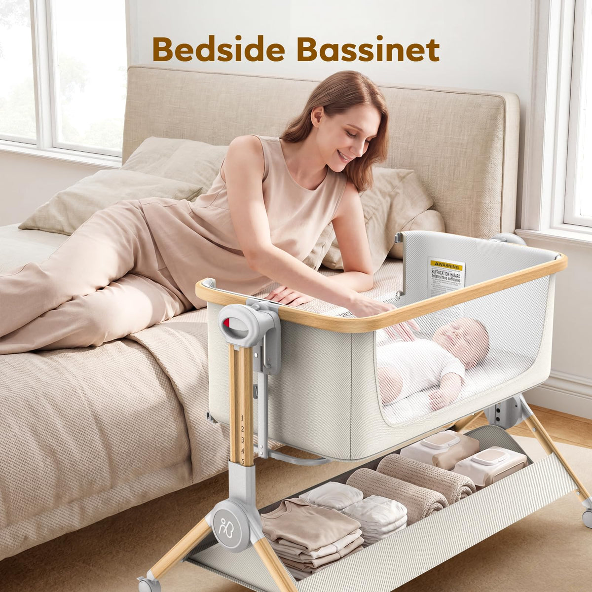 Baby Bassinet with Carry Bag Z662323