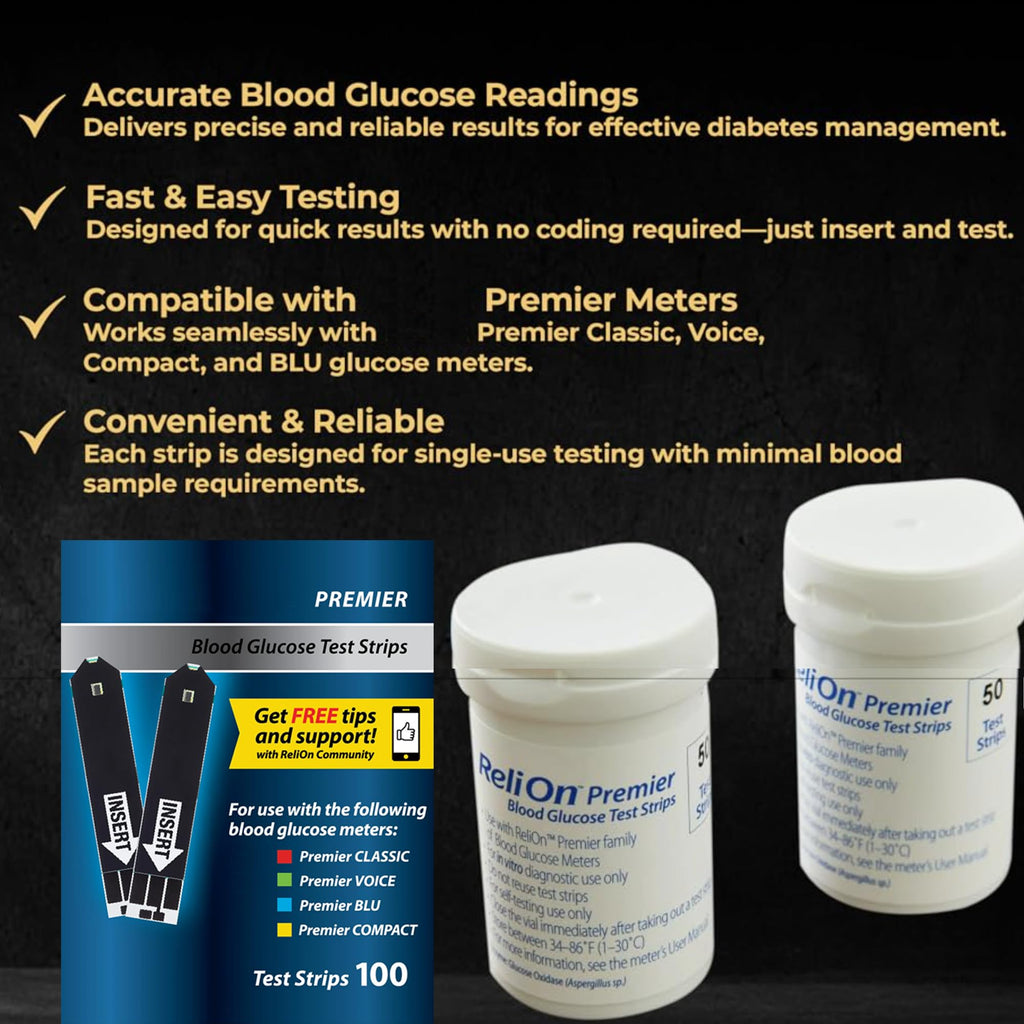 Blood Glucose Test Strips 100 ct I952947