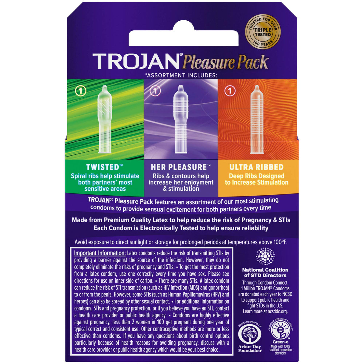 3 Count Condoms K836
