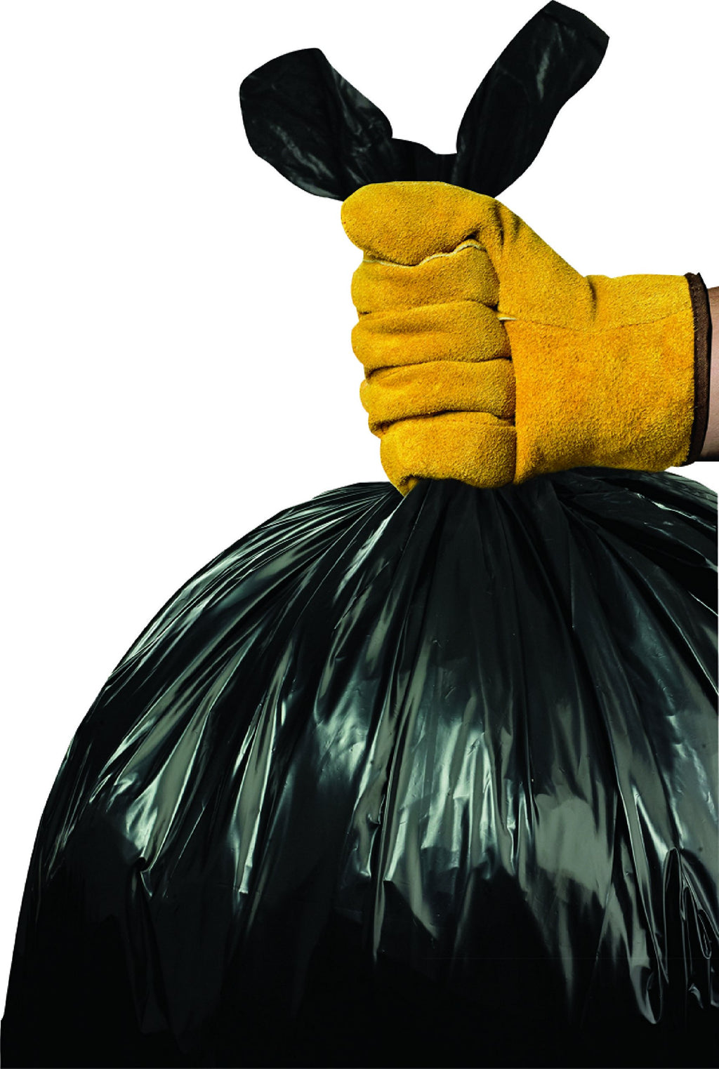 Black 40-45 Gal Coreless Roll Trash Bags R3654