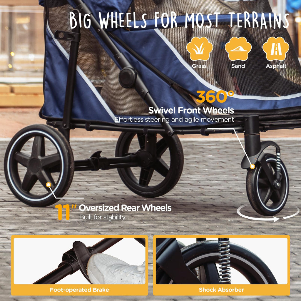 All-Terrain Pet Stroller P616
