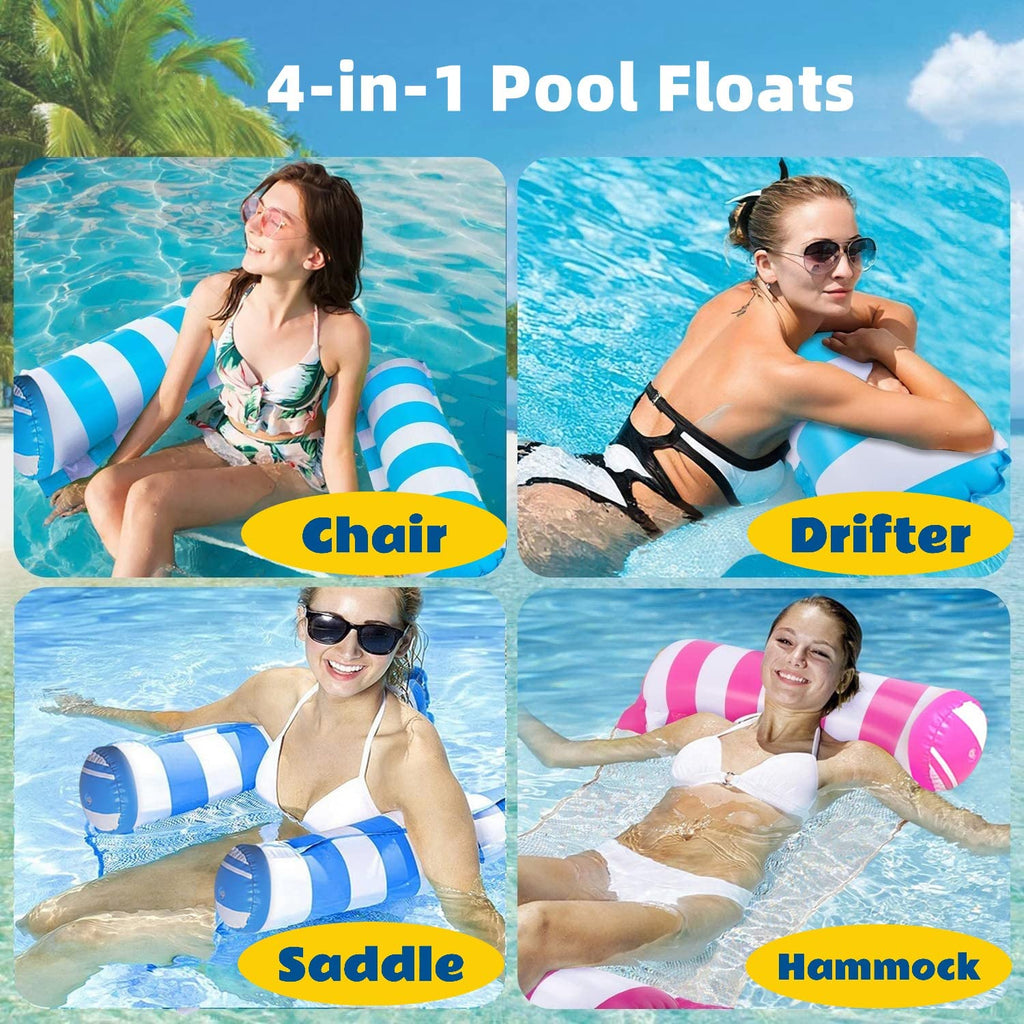 4 Pack XL Water Pool Floats T403