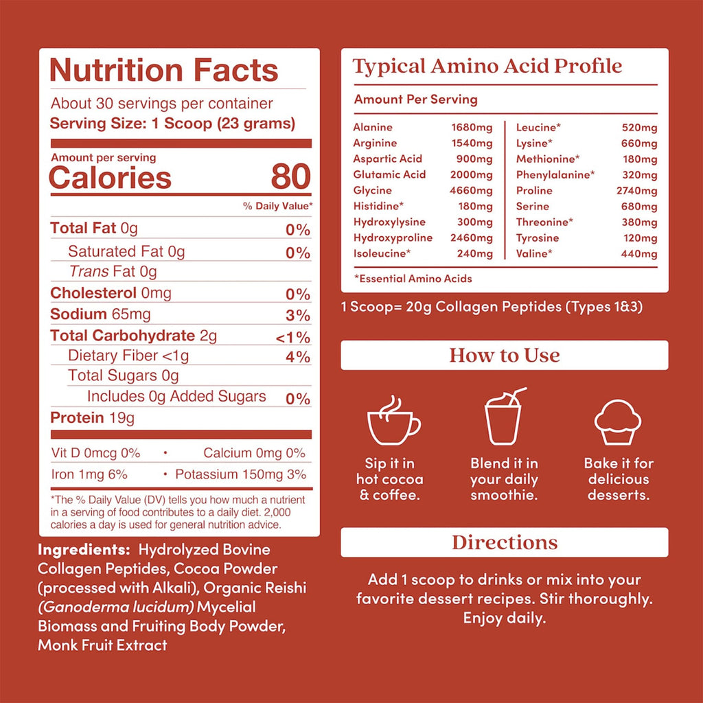 Chocolate Collagen Peptides Powder 24.34 Oz Q928815