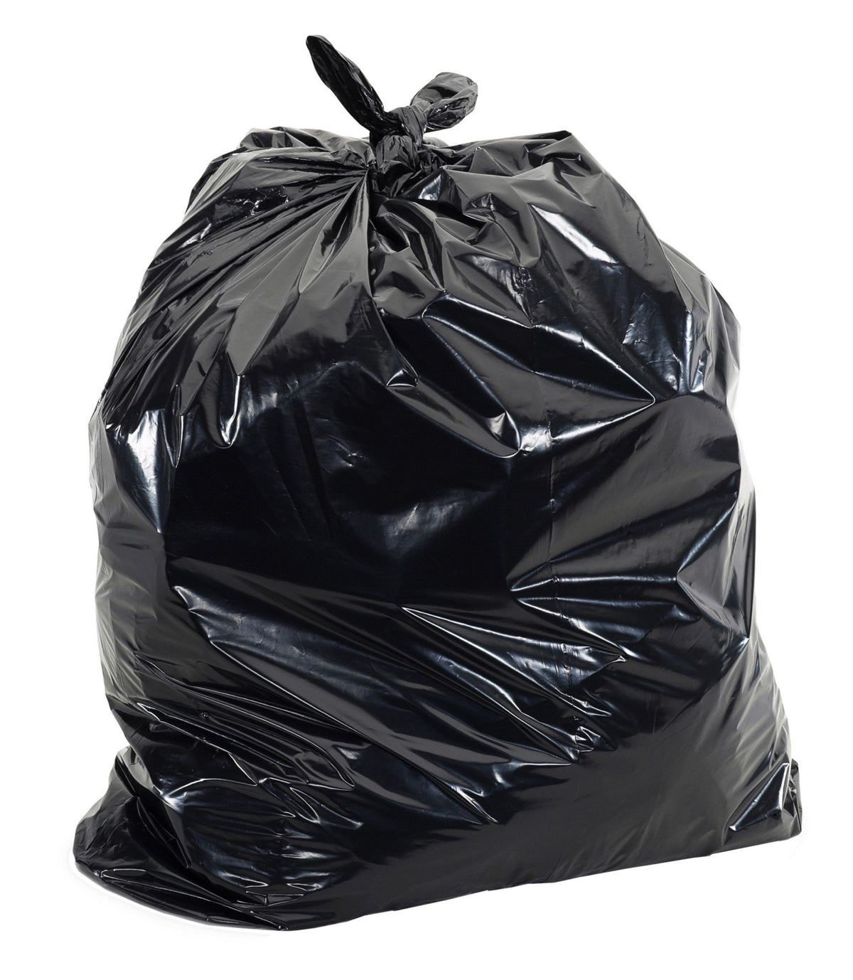 Black 40-45 Gal Coreless Roll Trash Bags R3654