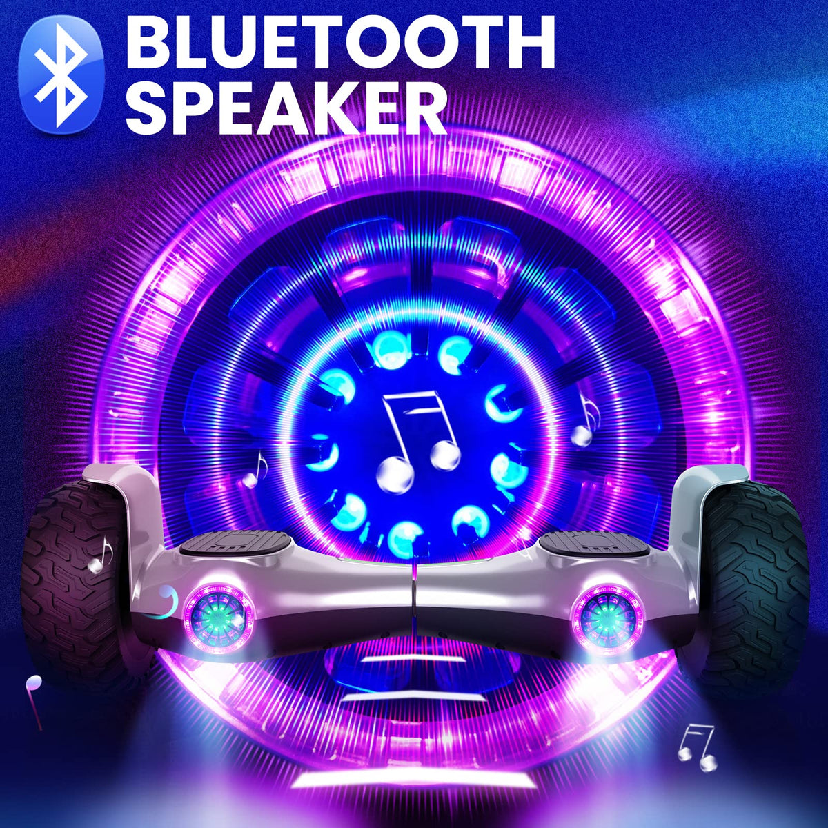 8.5" Off Road Self Balancing Scooter with 700W Motor P966
