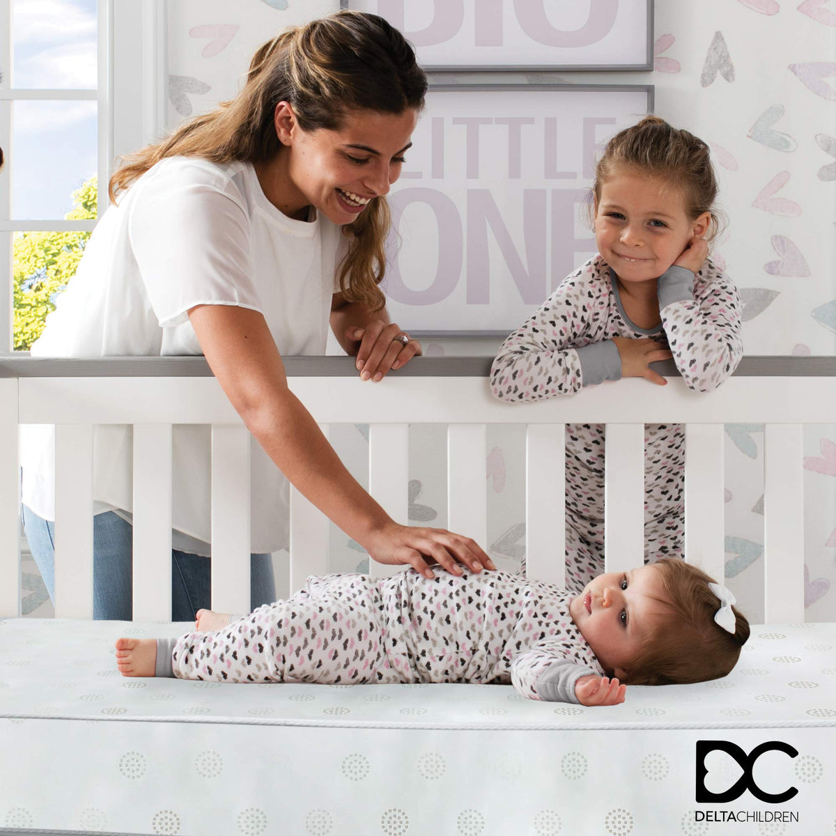 Dual Sided Crib and Toddler Mattress E704571