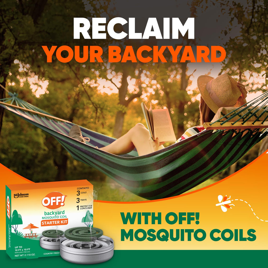 Mosquito Coils with Trays 3 Count (Pack of 3) D778585
