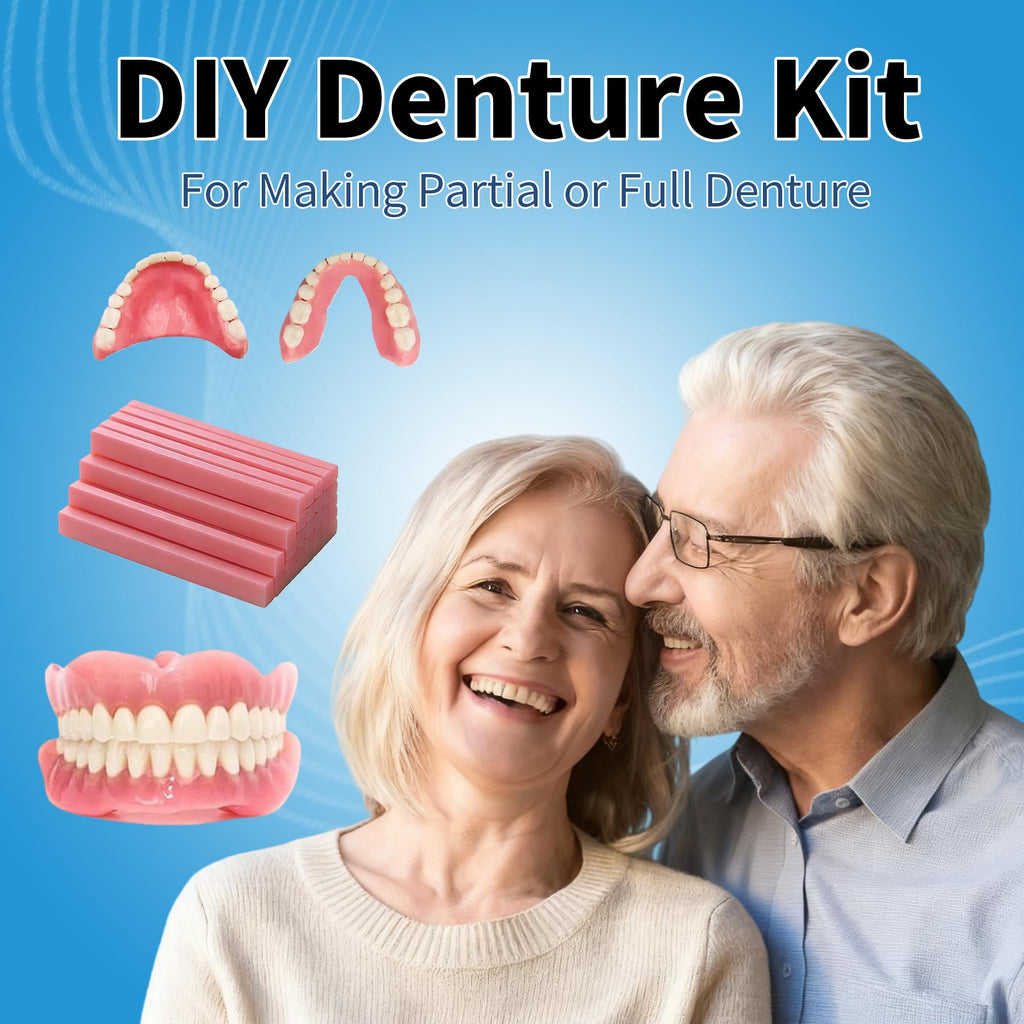 DIY Denture Full Set of Top and Bottom Fake Teeth C873