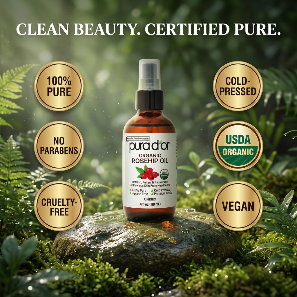 Organic Rosehip Seed Oil 4 oz W505110
