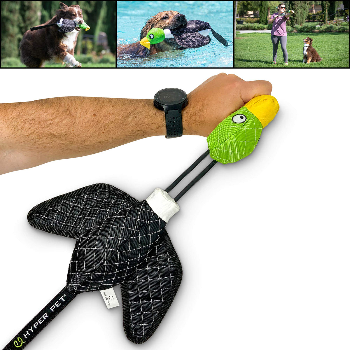 Large Duck Slingshot Fetching Dog Toy S692