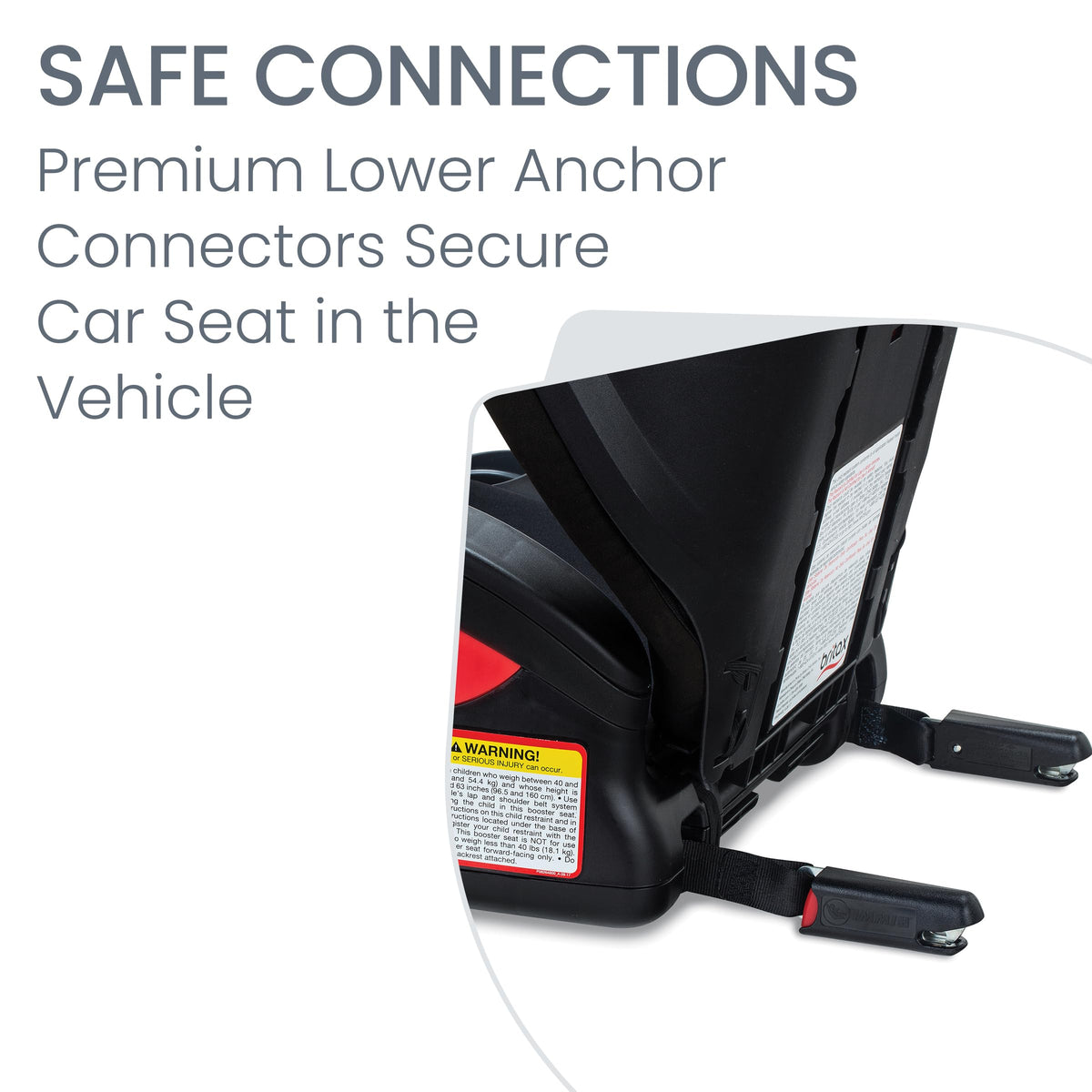 2-Stage Belt-Positioning Booster Car Seat H313