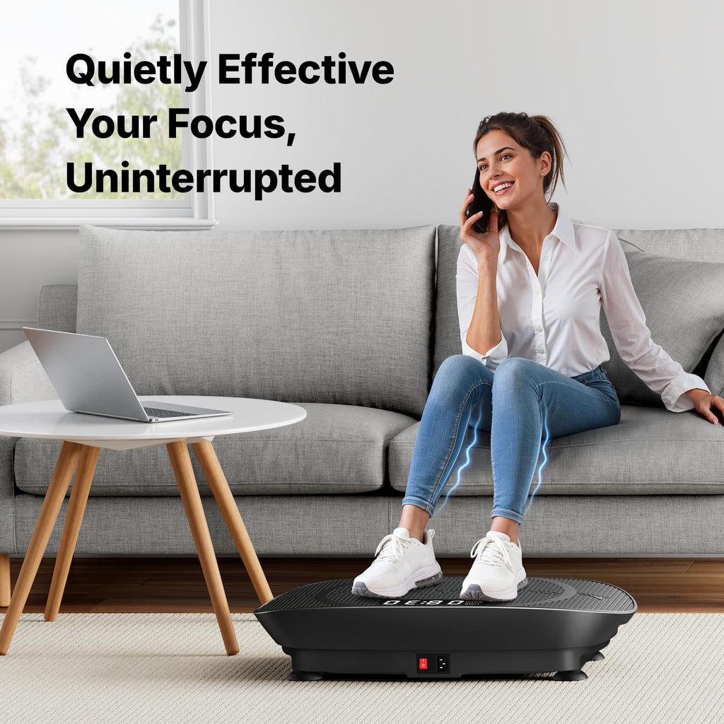 Curved Vibration Plate Exercise Machine D9576