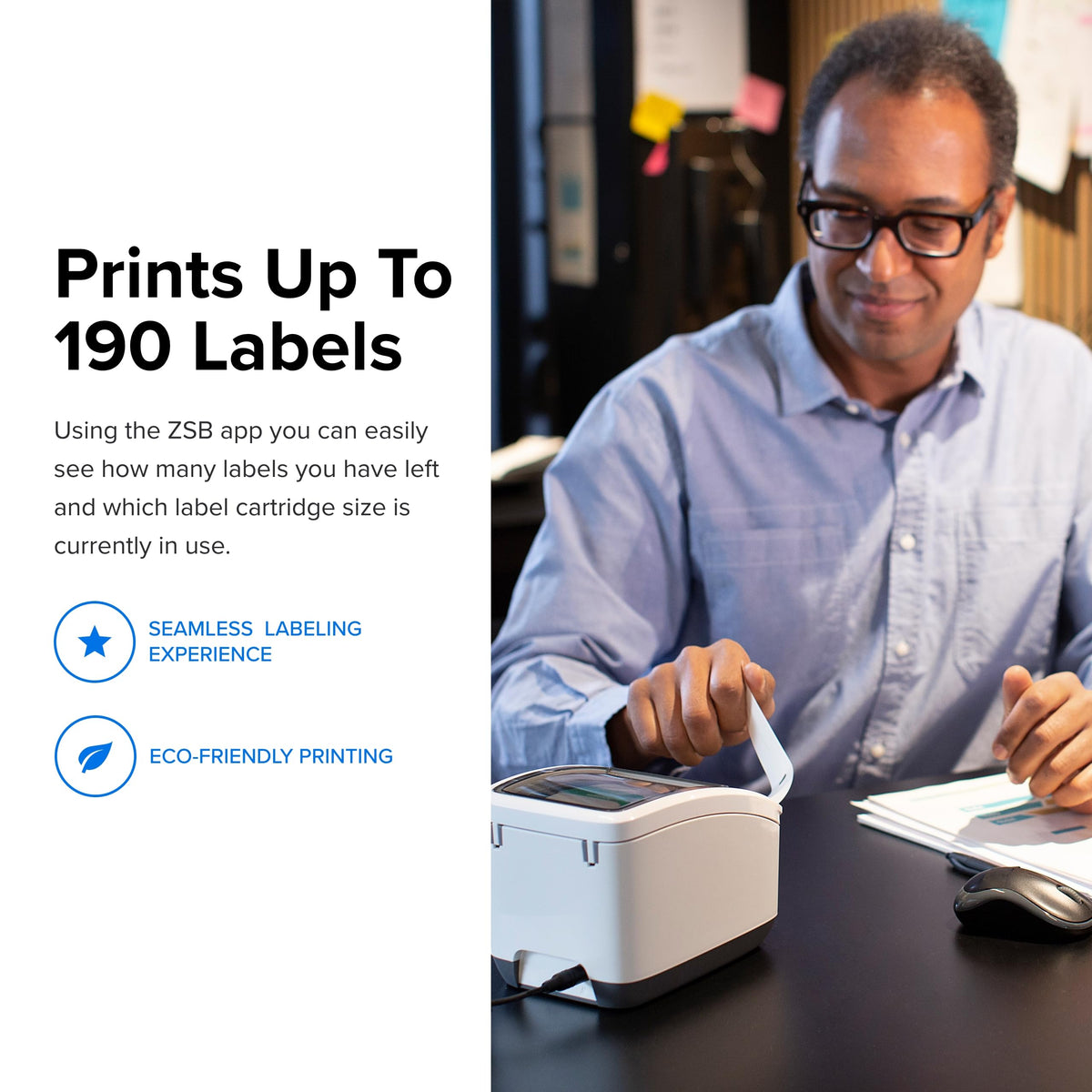 Potato Starch-Based Printer Label Paper 4" x 6" O707