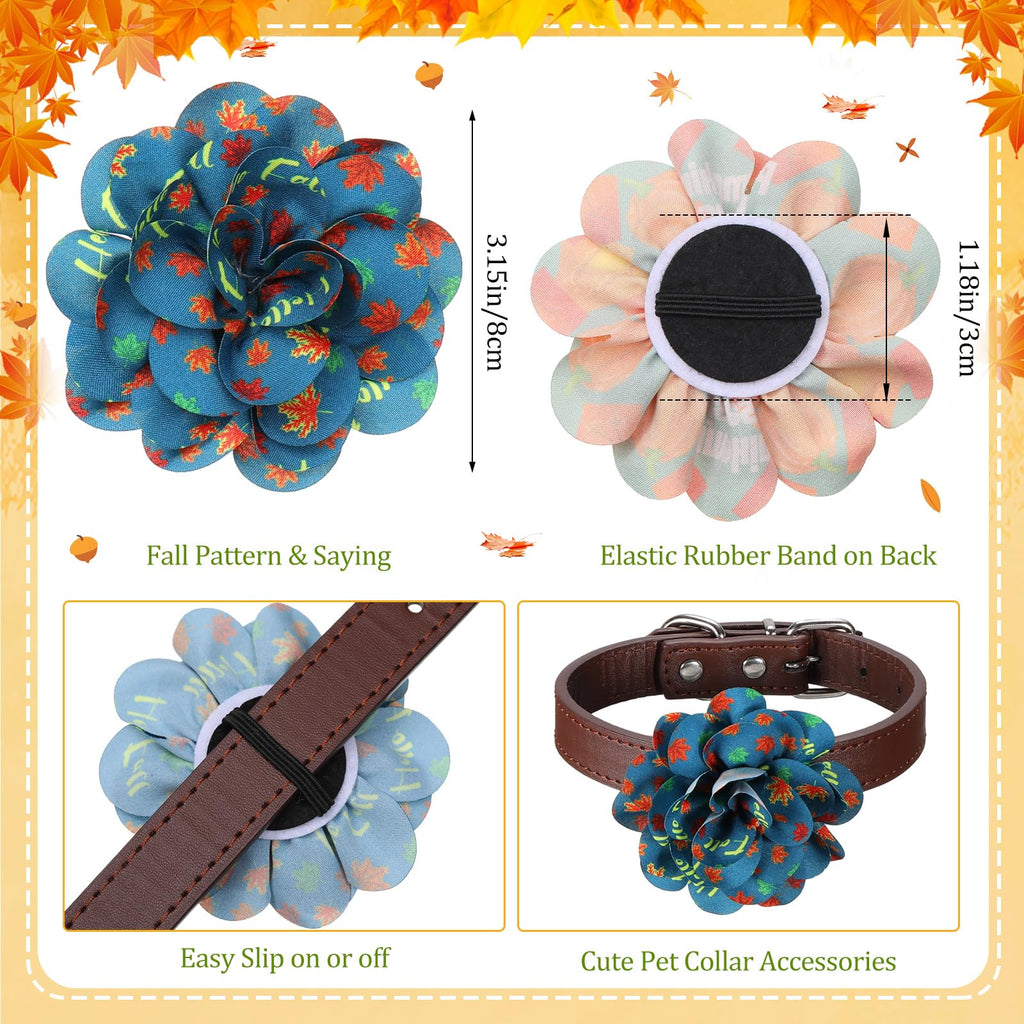 60 Pcs Fall Pet Bow F7329