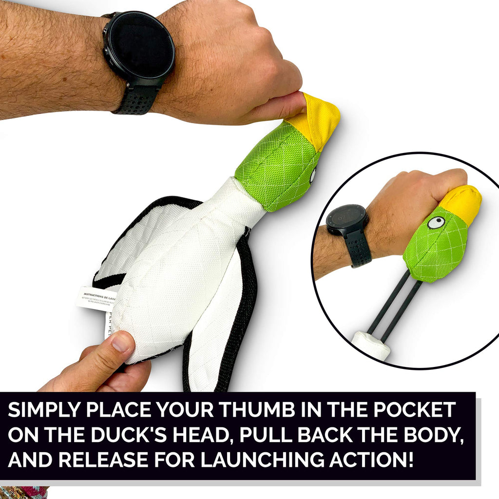Large Duck Slingshot Fetching Dog Toy S692