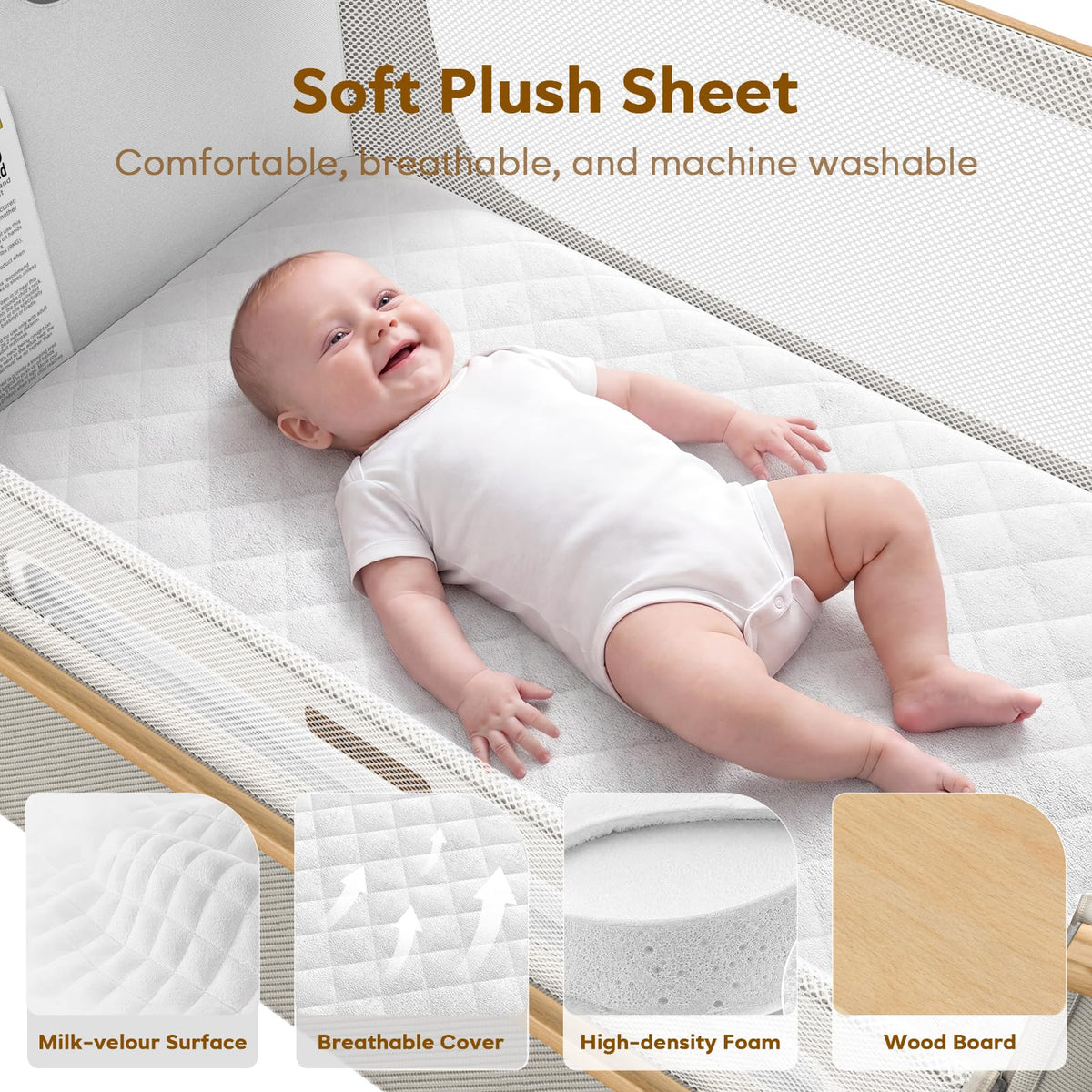 Baby Bassinet with Carry Bag Z662323