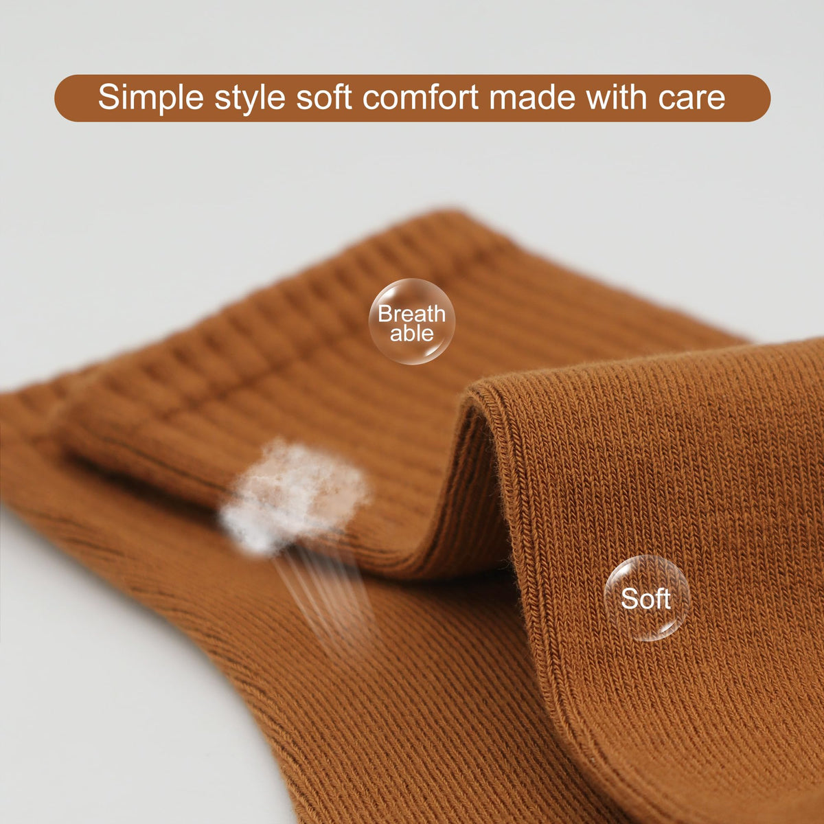 Viscose Bamboo Mini Crew Socks 5 Pairs D14592